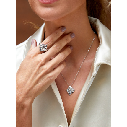 Colar Prata Rodeada Marea ''atelier''