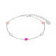 Pulseira Prata Rodeada Marea Pulseira Prata Rodeada Marea