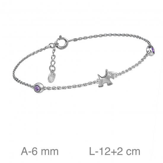 PULSEIRA PRATA RODEADA