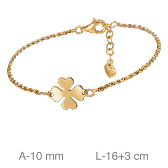 PULSEIRA PRATA DOURADA