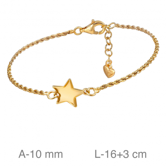 PULSEIRA PRATA DOURADA