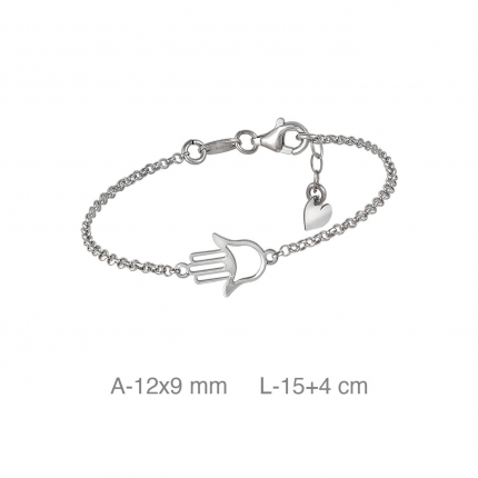 PULSEIRA PRATA RODEADA