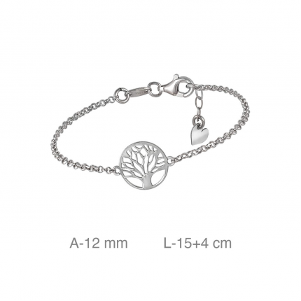 Pulseira Prata Rodeada Pulseira Prata Rodeada