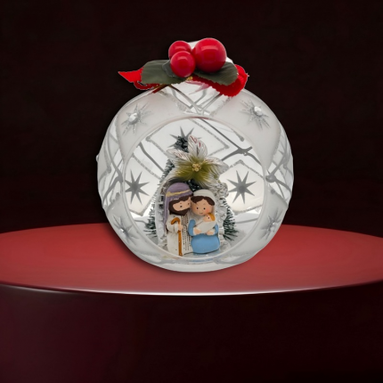 PRESÉPIO PRATA BILAMINADA