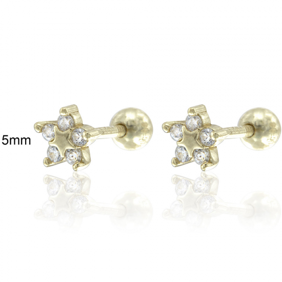 PIERCING PRATA DOURADA PIERCING PRATA DOURADA