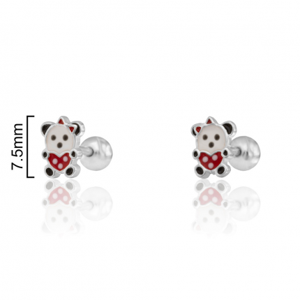 BRINCOS PRATA RODEADA MENINA BRINCOS PRATA RODEADA MENINA