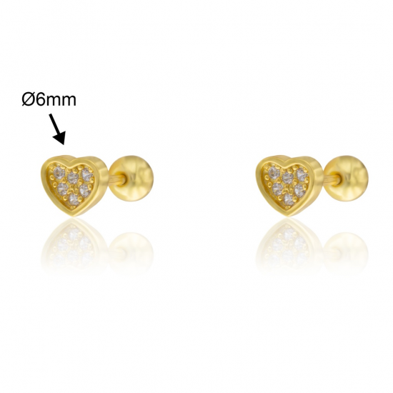 BRINCOS PRATA DOURADA