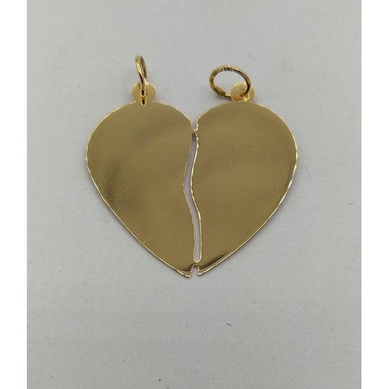 MEDALHA OURO AMARELO 19K