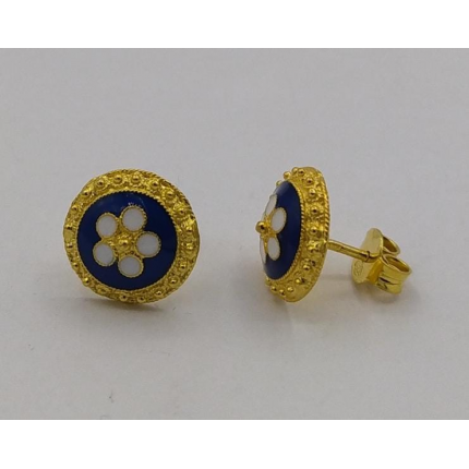 BRINCOS PRATA E PRATA DOURADA