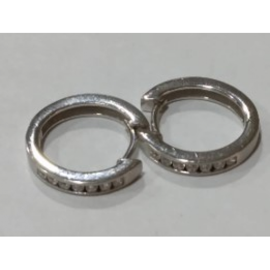 ARGOLAS PRATA RODEADA