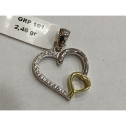 MEDALHA PRATA BICOLOR MEDALHA PRATA BICOLOR