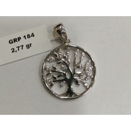 MEDALHA PRATA RODEADA