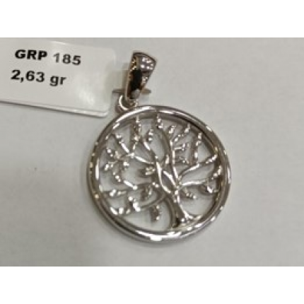 MEDALHA PRATA RODEADA