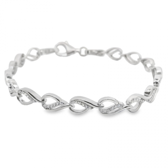 PULSEIRA PRATA RODEADA