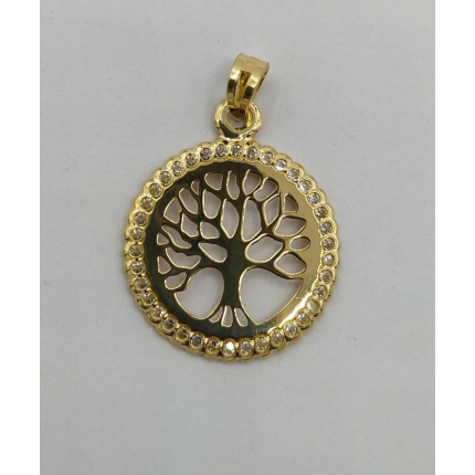 MEDALHA OURO AMARELO 19K