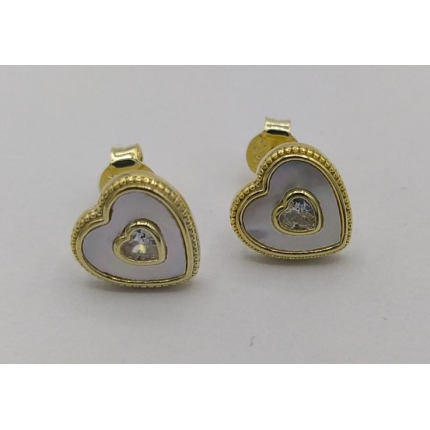 BRINCOS PRATA DOURADA