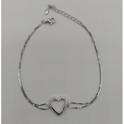 Pulseira Prata Rodeada Pulseira Prata Rodeada