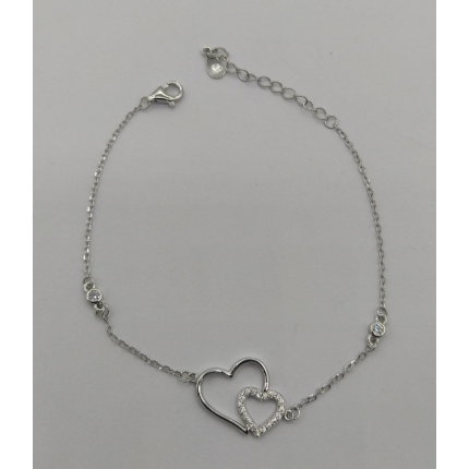 PULSEIRA PRATA RODEADA PULSEIRA PRATA RODEADA