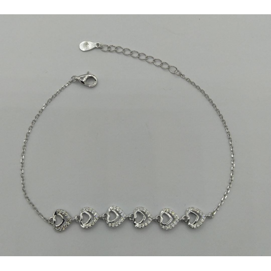 PULSEIRA PRATA RODEADA