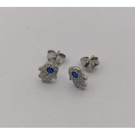 BRINCOS PRATA RODEADA