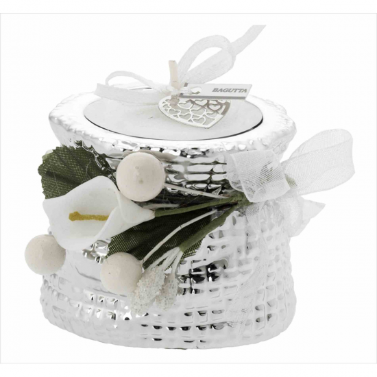 PORTA VELAS PRATA BILAMINADA PORTA VELAS PRATA BILAMINADA
