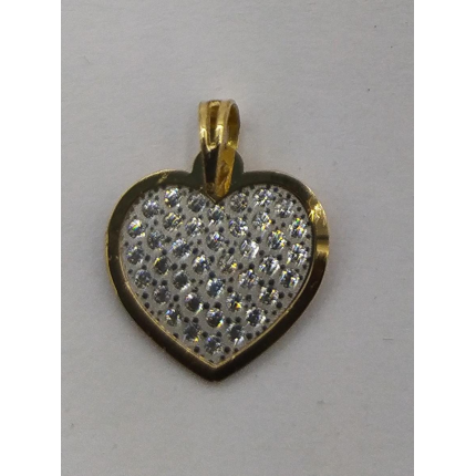 MEDALHA OURO AMARELO 19K