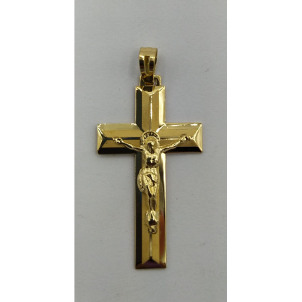 Crucifixo Ouro Amarelo 19k