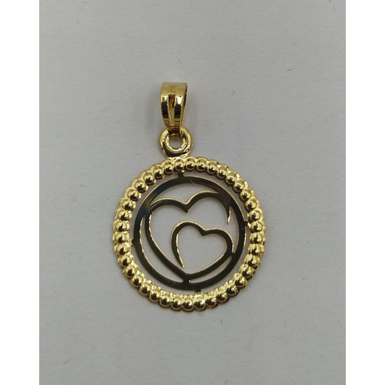 MEDALHA OURO AMARELO 19K