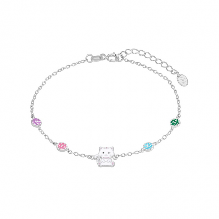 Pulseira Prata Rodeada Marea 