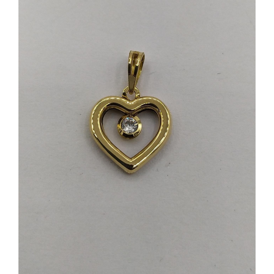 MEDALHA OURO AMARELO 19K