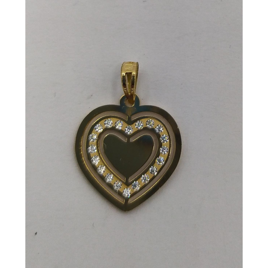 MEDALHA OURO AMARELO 19K