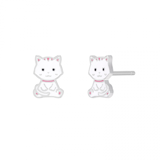 BRINCOS PRATA RODEADA MAREA 