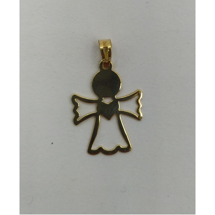 MEDALHA OURO AMARELO 19K