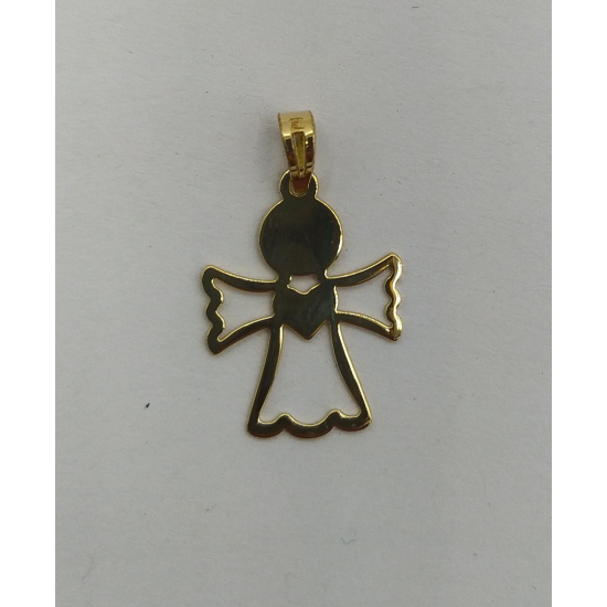 MEDALHA OURO AMARELO 19K