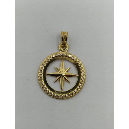 Medalha Ouro Amarelo 19k