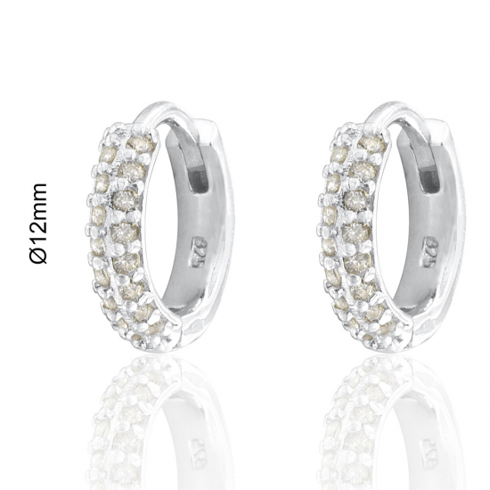 ARGOLAS PRATA RODEADA