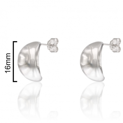 BRINCOS PRATA RODEADA BRINCOS PRATA RODEADA