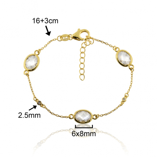 PULSEIRA PRATA DOURADA