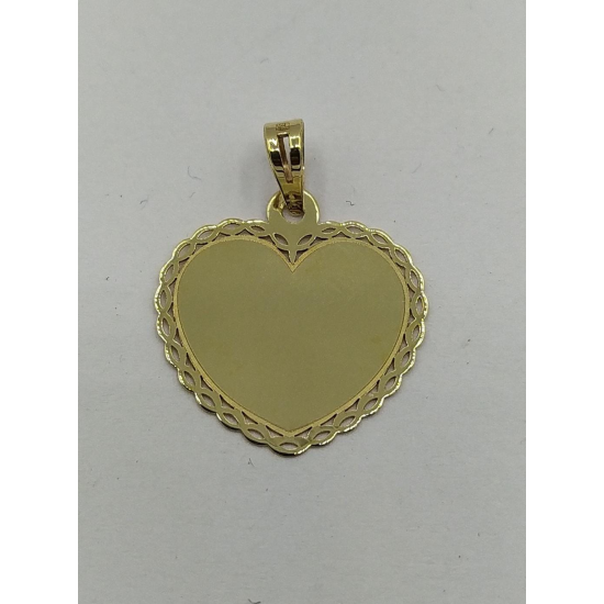 MEDALHA OURO AMARELO 19K