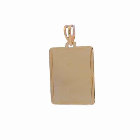 MEDALHA OURO AMARELO 9K