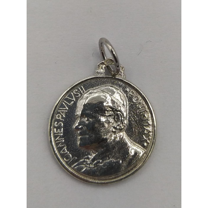 MEDALHA PRATA RODEADA