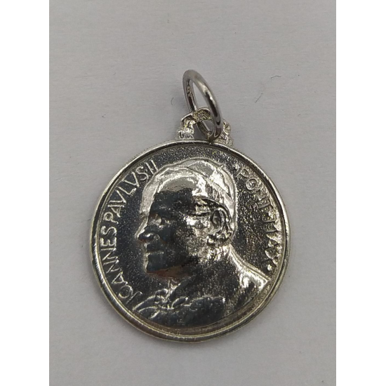 MEDALHA PRATA RODEADA