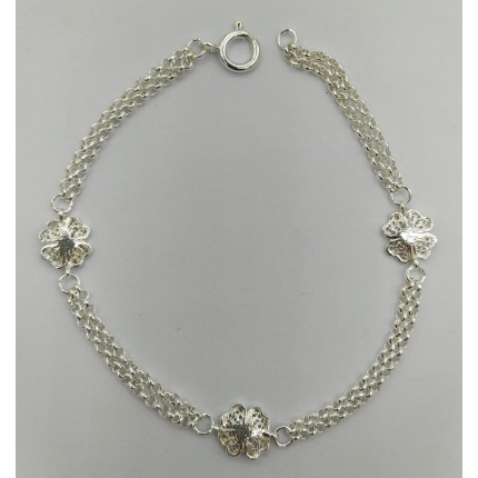 PULSEIRA PRATA RODEADA