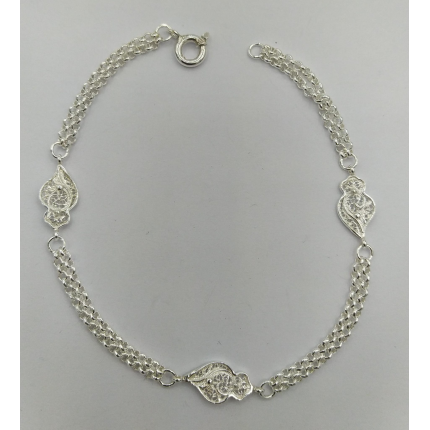 PULSEIRA PRATA RODEADA