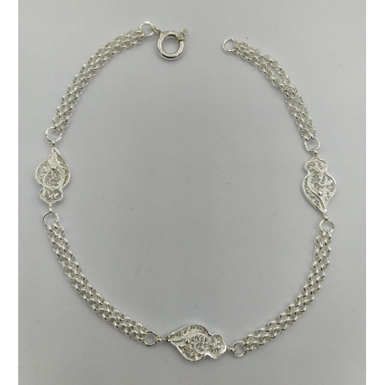 PULSEIRA PRATA RODEADA
