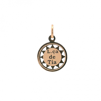 MEDALHAS OURO AMARELO 19K