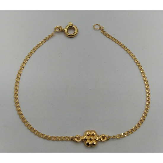 PULSEIRA OURO AMARELO 19K CRIANÇA PULSEIRA OURO AMARELO 19K CRIANÇA