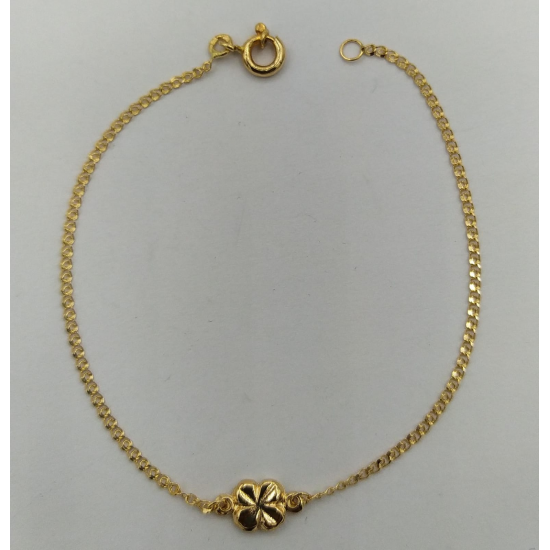 PULSEIRA OURO AMARELO 19K CRIANÇA PULSEIRA OURO AMARELO 19K CRIANÇA