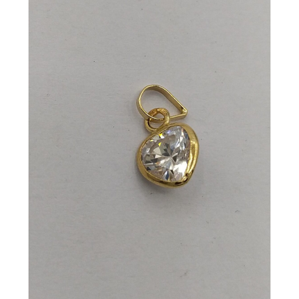 MEDALHA OURO AMARELO 19K