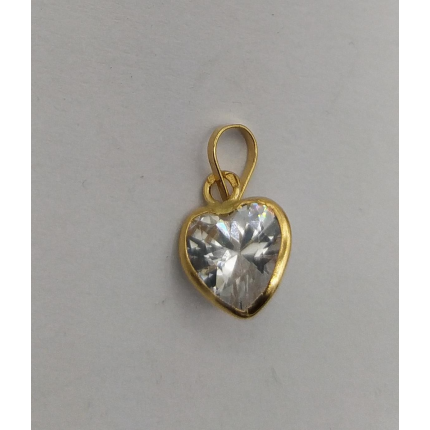 MEDALHA OURO AMARELO 19K